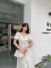 MARIE CLAIRE包包法國奢侈品牌MC女包2025新款手提水桶包女士單肩包七夕禮物 粉色 現(xiàn)貨當(dāng)天發(fā)送labubu掛飾 曬單實拍圖