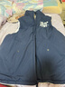 nautica white sail白帆×Reebok聯(lián)名 男女同款校園風(fēng)雙面穿羽絨馬甲RBJW4403 白色1BW S 曬單實拍圖