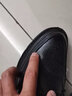 KGV男鞋布洛克雕花皮鞋商務(wù)休閑英倫風(fēng)工裝鞋婚鞋男士韓版厚底系帶 黑色 40 【皮鞋尺碼】 曬單實(shí)拍圖