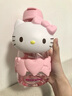 Hello Kitty保溫杯女士高顏值生日禮物316不銹鋼學(xué)生大容量便攜兒童吸管水杯 Kitty塑料杯850ml-禮盒+禮袋 曬單實拍圖
