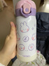 膳魔師（THERMOS）316L不銹鋼保溫杯男女士兒童學(xué)生高顏值水杯教師節(jié)禮物TCMO 卡皮巴拉送玩偶掛件 350ml 曬單實拍圖