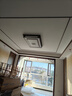 木府新中式吸頂燈LED客廳燈仿古實木燈具餐廳臥室主燈中國風大廳大燈 方形大號黑胡桃色邊長69厚14CM（遙控+壁控） 三色LED光源 曬單實拍圖