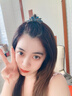 案妝七夕扎發(fā)夾女優(yōu)雅新款高級感水鉆媽媽發(fā)卡后腦勺頂夾氣質(zhì)彈簧夾子 墨藍色（7cm） 曬單實(shí)拍圖
