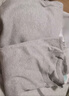 三槍中大童A類(lèi)學(xué)生抗菌男童小高領(lǐng)長(cháng)袖純棉內衣套29489D0麻灰 175 曬單實(shí)拍圖