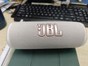 JBL Flip6 藍(lán)牙小音箱音樂(lè)萬(wàn)花筒  低音炮防水便攜迷你音響 JBL FLIP6 奶油白 曬單實(shí)拍圖