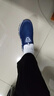 卡帝樂(lè )鱷魚(yú)（CARTELO）老北京布鞋平底網(wǎng)鞋男透氣網(wǎng)眼鏤空網(wǎng)面運動(dòng)鞋一腳蹬夏天大碼男鞋 藍色 標準運動(dòng)碼 42 曬單實(shí)拍圖