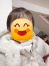 戴維貝拉（DAVE＆BELLA）女童外套休閑兒童棉服連帽小童上衣加厚寶寶衣服冬裝新款幼兒外衣 米色【現(xiàn)貨】 100 cm（建議身高90-100cm） 曬單實(shí)拍圖