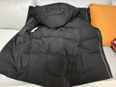 HLA海瀾之家羽絨服男可拆卸帽保暖羽絨馬甲男春秋HWRBJ3W009A 黑色09 XL 180/96A 推薦151~164斤 曬單實(shí)拍圖