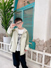 G.DUCKKIDS小黃鴨童裝男童外套春秋款2025新款兒童風(fēng)衣中大童拉鏈衫男孩上衣 綠色 130 建議7~8歲【120-130cm】cm 曬單實(shí)拍圖