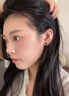 BJYL莫比烏斯耳釘男士2025新款磁吸無(wú)耳洞耳夾耳環(huán)痞帥潮流學(xué)生耳飾品 耳釘款一對(有耳洞拍） 曬單實(shí)拍圖