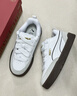 彪馬（PUMA）【面包鞋】經(jīng)典復(fù)古滑板鞋男女撞色休閑鞋SUEDE XL399099 黑色-迷霧灰-大理石灰-02 40.5 曬單實(shí)拍圖