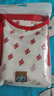好孩子2024新品兒童A類家居服套裝寶寶秋冬打底衣服男女童睡衣 本白 150 曬單實(shí)拍圖