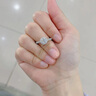 星眸珠寶白18k金天然鉆石戒指30分GIA群鑲花圓苞滿鉆裸鉆訂結婚禮物送女戒 18K金圓苞-20分主鉆I-J色SI天然鉆 9號-20號指圈號可選 曬單實拍圖