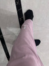 春織秋冬易穿脫純棉中厚拉鏈款側(cè)開住院骨折病人護(hù)理褲臥床老人睡褲 雅紫 95/XL 曬單實(shí)拍圖
