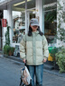 JEEP SPIRIT高檔羽絨服男女2024新款冬季鴨絨好看面包服連帽情侶外套 男女同款-果綠 L 曬單實拍圖