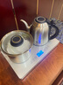 新功（SEKO）底部自動(dòng)上水電熱水壺燒水壺自動(dòng)茶具恒溫電水壺電茶爐家用茶臺電茶壺 硬派G36 G36-銀色 曬單實(shí)拍圖