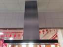 意米特（EMEET）意米特 344WBP 90cm中島式油煙機變頻 開放式廚房油煙機 別墅吧臺島臺西廚油煙機西餐懸掛吊掛 黑色玻璃面板 中島油煙機 344WBPA 變頻風機 曬單實拍圖