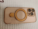 AMLLSYE適用蘋(píng)果16Promax手機殼15高級感磁吸支架殼17超薄透明自帶鏡頭膜全包圍保護套防摔簡(jiǎn)約軟外殼 沙漠色-金屬磁吸支架-自帶鏡頭膜 iPhone16Pro 曬單實(shí)拍圖