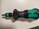 維拉（WERA）進(jìn)口機(jī)械變速螺絲刀套裝826KKTurbo1德國4倍快速手柄批頭工具組套 826Turbo單手柄（05057480001） 曬單實(shí)拍圖