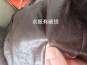 靈范兒狐貍毛皮草外套女2024新款冬季時(shí)尚媽媽海寧真皮皮衣羽絨服中長(zhǎng)款 紅咖色 M 曬單實(shí)拍圖