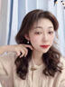 璞斯林2024新款清透貓眼石愛心耳扣女夏季輕奢高級感百搭甜美耳環(huán)送閨蜜 微鑲貓眼石耳扣 曬單實拍圖