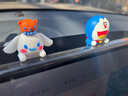 紫訊車(chē)內飾品擺件汽車(chē)車(chē)載中控屏幕趴趴公仔車(chē)上小擺件電動(dòng)車(chē)裝飾掛件 玉桂狗+叮當貓 曬單實(shí)拍圖