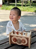 卡布豆早教多面體玩具小兒1-3兒童木質(zhì)游戲桌臺嬰幼兒啟蒙寶寶玩具 多功能打地鼠盒 曬單實拍圖