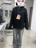 探路者（TOREAD）【探極】沖鋒衣男3L壓膠戶外外套女徒步防風(fēng)防水登山服劉昊然同款 【男女通款】黑色 【三層壓膠】 M （115-130斤） 曬單實拍圖