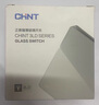 正泰（CHNT）開關(guān)插座超薄鋼化玻璃面板3LD 家用86型空調(diào)五孔USB電源暗裝插座 二開單控16A 正泰3LD遠(yuǎn)山灰系列 曬單實(shí)拍圖
