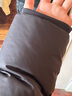 卡帕（Kappa）背靠背羽絨服外套女款2025新款冬季男士長(zhǎng)款棉服防寒服K0EZ2YY09D 黑色-990 M 曬單實(shí)拍圖