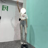 UKMR高腰微喇牛仔褲女做舊復古春季新款彈力修身顯瘦馬蹄喇叭褲ins潮 黃泥色+腰帶 高質量 常規(guī) M 【100-112】 曬單實拍圖