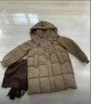 樂(lè )登堡新款加肥加大本命年紅色孕婦大碼羽絨服女200斤中長(cháng)款羽絨外套冬 奶茶咖 XL （120-150斤 曬單實(shí)拍圖