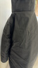 君羽戶外羽絨服男中長(zhǎng)款商務(wù)風(fēng)鵝絨服800蓬白鵝絨連帽羽絨大衣G52199 曜石灰 L （推薦146-160斤） 曬單實(shí)拍圖