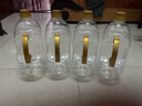 恩壽溯1L/1.5L/1.8L/2.5L/5L斤裝食品級PET透明食用塑料油瓶油桶白酒壺 5L4只一箱整箱價(jià)格 曬單實(shí)拍圖