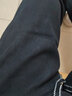 真維斯（JEANSWEST）雪尼爾休閑褲男士2025秋冬季加絨加厚直筒褲子潮牌燈芯絨運動衛(wèi)褲 6632黑色 加絨 L 曬單實拍圖