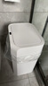 華萍大號自動(dòng)感應式智能揮手電動(dòng)帶蓋垃圾桶衛生間廚房客廳家用電池款 【18L電池款】智能感應垃圾桶 曬單實(shí)拍圖