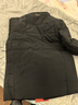 皮爾卡丹（pierre cardin）高端輕薄羽絨服男短款冬季新款白鴨絨中年休閑外套保暖爸爸裝針織  D21107黑色 XL 曬單實(shí)拍圖
