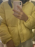 繪詩(shī)慧短款棉服女2025新款韓版棉襖女士棉服秋冬季棉衣外夾棉套面包服 面包棉服【鵝黃】 L 曬單實(shí)拍圖