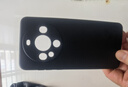 庚辰 適用華為mate60手機殼全包防摔軟殼BRA-AL00直邊液態(tài)硅膠殼魅族60男女款潮超薄保護套 華為Mate60【優(yōu)雅黑】配鋼化膜 曬單實拍圖