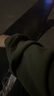 Champion冠軍加絨衛衣女刺繡基礎純色帽衫休閑上衣潮 軍綠色 M  曬單實(shí)拍圖