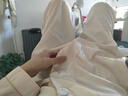 栢啟歆 睡衣女兩件套夏季薄款冰絲高級(jí)感長(zhǎng)袖休閑透氣開(kāi)衫家居服套裝 雙長(zhǎng)-法斗犬（優(yōu)質(zhì)推薦款） L 【建議95-120斤】 曬單實(shí)拍圖