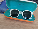 普萊斯（pulais）兒童墨鏡時(shí)尚防曬偏光太陽(yáng)鏡男女童防UV紫外線(xiàn)3-9歲 陶瓷白 曬單實(shí)拍圖