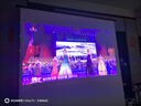 鯨米（JINGMI）投影幕布80英寸16:9地拉幕布全面屏手動(dòng)地升幕布G3拉線白玻纖家用辦公戶外便攜移動(dòng)投影儀屏幕 曬單實(shí)拍圖