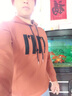 加絨加厚衛衣女純棉連帽上衣2025春秋季新款寬松長(cháng)袖中年時(shí)尚休閑 豆沙粉 春秋款 XL 建議105-115斤 曬單實(shí)拍圖
