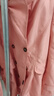皮爾卡丹（pierre cardin）新款春秋秋款秋冬韓版百搭時尚薄中款中長款外衣風(fēng)衣外套女款 皮粉色. XL . 曬單實拍圖