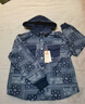 Levi's李維斯童裝男童外套春秋新款兒童腰果花洋氣秋裝上衣 深靛藍 150 /72 【建議身高140-152cm】 曬單實(shí)拍圖