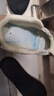 卡帕（Kappa）官方背靠背男鞋老爹鞋男秋季厚底透氣休閑運動(dòng)鞋子男 白棕色 42 曬單實(shí)拍圖