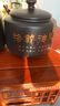 紫砂茶葉罐家用大號(hào)儲(chǔ)茶罐存茶罐醒茶罐紅茶普洱茶葉密封儲(chǔ)物罐 紫砂(一塵/2斤裝)茶葉罐-厚德載物 曬單實(shí)拍圖