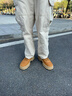 駱駝（CAMEL）工裝鞋2025春季新款經(jīng)典復(fù)古寬敞舒適城市戶外休閑百搭增高男鞋 G15S136023 沙漠黃 41 曬單實(shí)拍圖