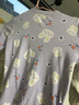 紅豆童裝兒童純棉內(nèi)衣套裝男女中大童春秋秋衣秋褲小孩A類棉毛衫睡衣 H1M1186紫色 150 曬單實(shí)拍圖